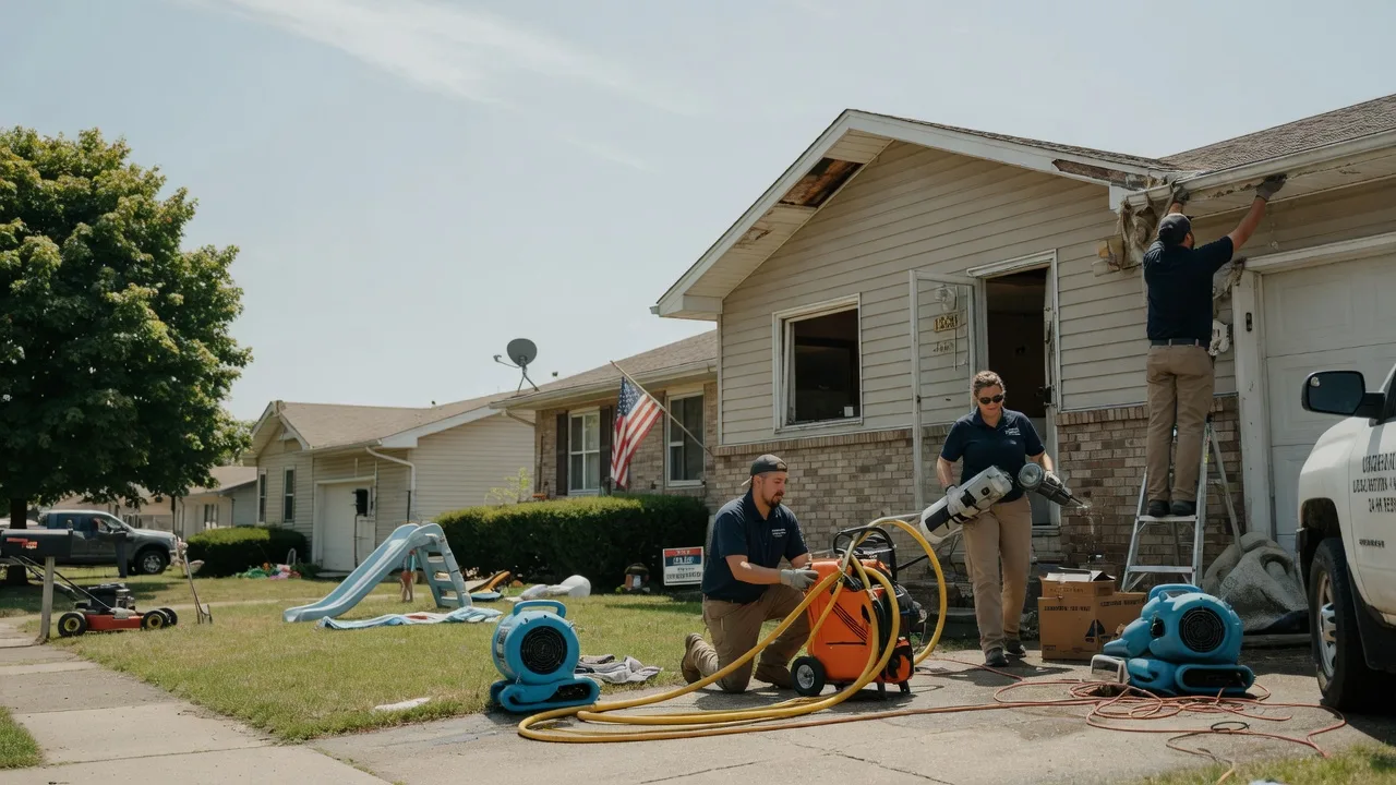 Water Damage Restoration in Sharps, VA near me